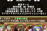 【パズドラ速報】実質魔法石6個配布！ランダン「6000万DL記念杯」開幕に対する反応まとめ【固定チーム】