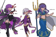 【FGO】けしごむさんの桜系サーヴァントイラスト！！　この３人の中から選べと！？