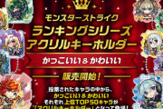 【速報】ネオやマサムネなど、超人気キャラたちが一挙大集結！！上位５０体のキャラが対象の『ランキングシリーズ』アクリルキーホルダーが販売開始【モンスト】