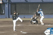 【vs.ロッテ練習試合】日ハム野村、ソロホームラン！！！！！