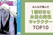 1番好きな糸目の男性キャラクターランキングTOP10！『ヒプマイ』簓を抑えた1位は？