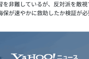海保「危ないので注意してください！」活動家「…」　そして転覆へ
