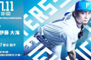 伊藤大海 7月11日のオリックス戦 予告先発！ 18:00～
