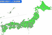 民放テレビ局が5つ以上ないザコ都道府県がこちらｗｗｗ