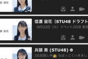 【STU48Walkerイベ 初日】原田清花、2位スタート！　総力戦で課金勢力に食らいつく?
