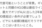 巨人がアギラルに単年４億、最大２年１０億のオファーかmmemm