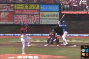 【楽天対日本ハム6回戦】日本ハム・松本剛、楽天・岸から先頭打者ホームラン！！！！！