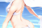 【FGO】水着のメリュジーヌイラスト！！　白水着のメリュジーヌお姉ちゃん好きすぎます！