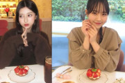 入江里咲ちゃんと田代すみれちゃんが仲良し