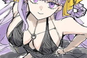 【FGO】BBドバイちゃんイラスト！！　黒いドレスが素敵です！！