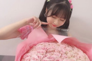 【SKE48】平野百菜「百菜だから、100本のバラの花束をファンの方からいただきました」