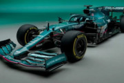 【F1新車発表】アストンマーチンが2021年型マシン「AMR21」を発表、まさにブリティッシュグリーン
