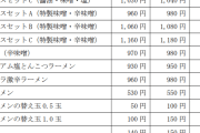 【悲報】山岡家が4月に値上げ　朝ラーメン20円、替え玉50円値上げ、醤油・味噌・塩は据え置き～ネギとほうれん草は分量見直し