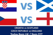 ◆EURO◆D組3節 クロアチア後半2得点！2位浮上でGL突破…イングランドがチェコを破り1位確定