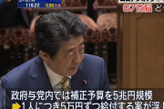 【コロナショック】国民一人あたり5万円を給付する経済対策案が浮上