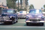 【60fps】高画質化された1952年のハリウッドの車載映像。【HD画質】