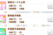 【ウマ娘】相性値ボーナスのプラスってどれくらい効果が得られるんだろうね？