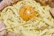 【問1】このカルボナーラ(1800円)の欠点を答えなさい