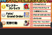 【画像】2019年度ソシャゲ売上ランキングトップ10がこちらｗｗｗｗｗｗｗｗ