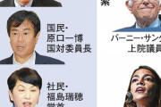 【パヨク】日本の野党議連、米民主党サンダースらリベラル系と連携へ