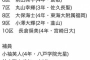 【駅伝明大ｽﾚ】箱根1区に1年･児玉！小袖･鈴木･手嶋･櫛田ら控え登録
