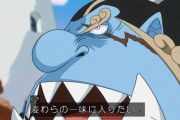 【悲報】ジンベエさん、強すぎて麦わらの一味で浮いてしまうｗｗ