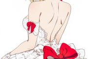 【FGO】ウェディングドレスのネロちゃまイラスト！！　背中がセクシーですね！！