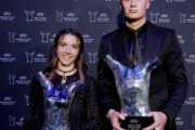 UEFAの男女年間最優秀選手＆監督賞が発表！　男子部門はCL王者マンCの“怪物”ハーランド＆ペップが受賞