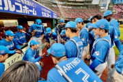【楽天vs.日本ハム 3回戦 】１（左）郡司裕也　２（中）松本剛　３（右）万波中正　４（一）マルティネス