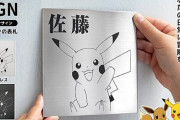 ポケモンの表札「Pokémon SIGN」が販売開始！ポケモン30匹がラインナップ