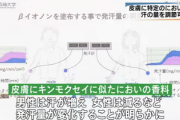 【衝撃】金木犀の匂い『男は汗が増え、女は汗が減る』→ 世界初の発見へ