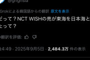 【悲報】K-POPの日本人メンバーさん、日本海のことを日本海と言ってしまった罪で大炎上ｗｗｗｗｗｗ