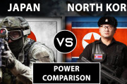 海外「日本を応援する！」日本と北朝鮮の軍事データ比較動画に注目？