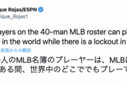【朗報】MLBロックアウト中は他国でプレーが可能に！