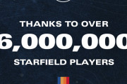 スターフィールド、プレイヤー数600万人突破