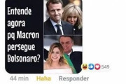 【悲報】ブラジル大統領・ブラジル経済相「マクロンの嫁ぶっさ」