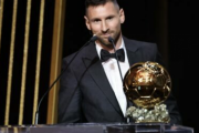 36歳メッシ、史上最多更新8度目のバロンドール受賞！　昨年は悲願のワールドカップ制覇