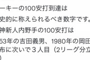 【朗報】阪神中野、史上2人しか達成してない大記録を打ち立てる