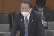 麻生財務相「新型コロナは風邪、はやり病だから。この種の話は6月に何となく収まる」