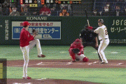 【巨人対広島6回戦】巨人・岡本、広島・遠藤から第５号ソロホームラン！1点差に詰め寄る！！！！！