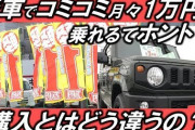 【?】クルマのお店「月々10000円でもろもろこみで乗り放題！」←これ実際どうなん？