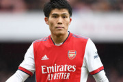 アーセナル冨安の“最多データ”に英注目　「アルテタは偽サイドバックとして起用」
