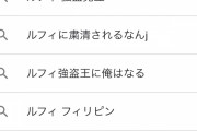 【悲報】ルフィ、検索結果がとんでもないことになってしまう・・・・幹部「話すとルフィに粛清される」
