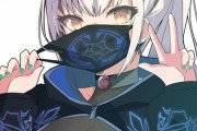 【FGO】水着のメリュジーヌイラスト！！　マスクがいいですね！！