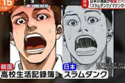 フジテレビ「韓国の漫画家がスラムダンクをトレース！日本の皆さん、許していいんですか！？」