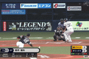 【祝】オリックス若月、今シーズン初ホームラン！
