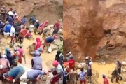 【動画】露天掘り中の金鉱山が崩壊し100人近い作業員が生き埋めになった事故。