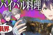 【にじさんじ無人島】無人島に日没が訪れ限界サバイバルメシが登場……　「無人島生活から無人島レジャーになってて草」【にじさんじ】