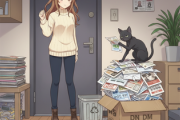 DM（郵便物）を捨ててくれない