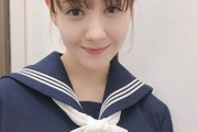 トリンドル玲奈、セーラー服姿に賛否両論